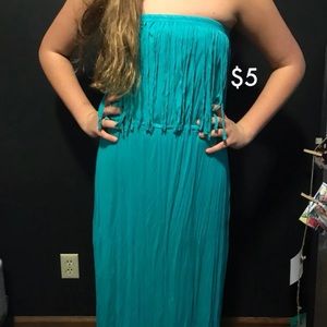 Strapless dress